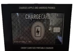 Aquavault Chargecard AV10 Credit Size Portable Charger Phone Power Bank Nib. Fixed Price $23.00.