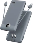 Vrurc Portable Charger Built-in Cables And Ac Wall Plug, Usb Power Bank 10000M. Fixed Price $36.17.