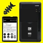 Top Ranking 1850MAH Battery Dock Charger Winder For U.s. Cellular Lg Saber UN200. Fixed Price $33.71.