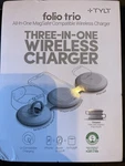 *new* Tylt Folio Trio 3-IN-1 Wireless Charger Iphone, Apple Watch And Airpod. Fixed Price $15.00.