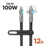 Hypergear CHUNKY180 100W Usb-c To Rugged Fast Charge Cable 12FT And Strap. Fixed Price $19.99.