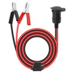 12V Cigarette Lighter Socket Replacement With 5FT Extension Cord & Battery Al.... Fixed Price $11.53.