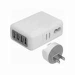 4XEM 4-PORT 2.1A Wall Charger For Apple Iphone Ipad Ipod Samsung. Fixed Price $30.88.