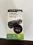Inmotion Port Car Charger 2.4 Amp 2682402US Black Use. Fixed Price $10.00.