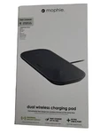 Mophie - 7.5W Qi Certified Wireless Charging Pad For Iphone /android Black. Fixed Price $58.95.