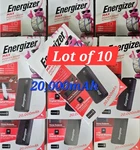 Energizer 20,000 Mah Max 15W UE20035C Power Bank Portable Charger Lcd Lot Of 10. Fixed Price $100.00.