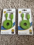 2X Symtek Usb Charge & Sync Cable Fast Connector 3FEET I Pod Phone Pad. Fixed Price $10.99.