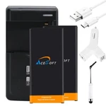 2X 3870MAH Extended Slim Battery Car Charger Cable For Samsung Galaxy J727V. Fixed Price $65.55.