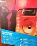 Brookstone Sx-chroma Multicolor Led Speaker With Rechargeable Battery. Fixed Price $34.99.