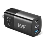 Rvp+ 65 Watt Usb Charger Fast Compact Foldable Adapter With 3-PORT Wal.... Fixed Price $49.99.