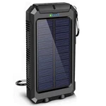 28800MAH Solar Power Bank Portable Charger With Dual Flashlight For Cell Phones. Fixed Price $10.00.