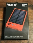 Golden Child Solar Pak Power Bank. Fixed Price $25.00.