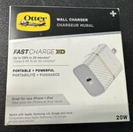 Otterbox Fast Usb-c Wall Charger 20W Cloud Dust White. Fixed Price $19.50.