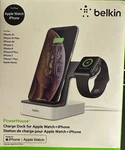 Belkin 2-IN-1 Iphone & Apple Watch Charging Dock Magnetic Stand,. Fixed Price $39.99.
