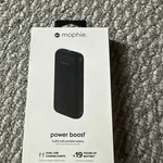 Mophie Power Boost Portable Charger - 5,200 Mah Universal Compatibility RJ278. Fixed Price $11.99.