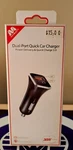 Mybat Dual Port Quick Car Charger Qc Pd 36W Output. Fixed Price $7.99.