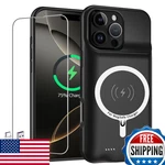 Iphone 16 Pro Battery Case 10000MAH Wireless Charging Power Bank. Fixed Price $73.61.