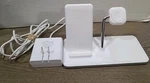 Ubio Labs 3-IN-1 Wireless Charging Stand Iphone With Magnetic Apple Watch Module. Fixed Price $20.00.