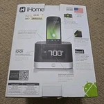 Ihome IC50 Fm Stereo Alarm Clock Radio For Android Smartphones. Fixed Price $27.25.
