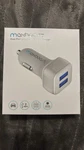 Maxboost Dual-port Usb Car Charger White Blue Inner Glow 2-PORT. Fixed Price $7.29.