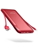 TG90 10000MAH Power Bank Thin Slim Portable Charger Built Cable Type. Fixed Price $35.99.