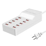 Maxlax Usb Charger STATION,10-PORT 50W/10A Multiple Charging White. Fixed Price $23.81.