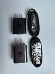 Motorola (5V/1A) Usb Ac Power Supply Wall Charger & Cable (SA18C38060)- 2 Pk. Fixed Price $18.99.