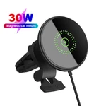 30W Magnetic Wireless Charger Car Mount Bracket For Apple Iphone 17 16 15 14 13. Fixed Price $14.99.
