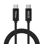 Invzi Usb To Cable 100W 6.6FT, 3.1 Gen 2 Type Feet, Black. Fixed Price $25.40.