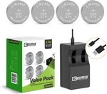 Eemb LIR2450 Rechargeable Battery Li-ion Charger With 3.7V 120MAH. Fixed Price $22.60.