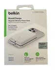 Belkin Boost Charge Magnetic Wireless Power Bank For Apple Iphone 12, 14 Series. Fixed Price $20.00.