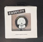 Casetify Powerthru Magnetic Wireless Charger Magsafe 15W Please Dog Black. Fixed Price $40.00.