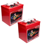 2X Battery US2000 6V 220AH GC2 Deep Cycle Batteries For Solar Power Boats. Fixed Price $562.95.