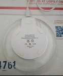 Tomax #QC104 Circle-shaped Clear Qi-compatible Smartphone Wireless Charging Pad. Fixed Price $10.00.
