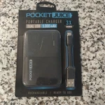 Pocket Juice Portable Charger Cell Smartphone Black Dual Usb Tzumi New. Fixed Price $12.99.