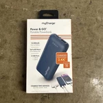 Mycharge 10000MAH Power & Go Bank - Blue 2B9, 847843007984. Fixed Price $13.50.
