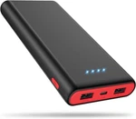 Portable Charger Power Bank 25800MAH,5V/3A Fast Charging 25,800MAH, A-black. Fixed Price $50.99.