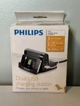 Philips Ultra Slim Usb Charger - 2 Ac Outlets Ports C01. Fixed Price $12.49.