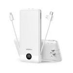 Veger Portable Charger For Iphone Built In Cables And Wall Plug, 10000MAH Sli.... Fixed Price $37.39.