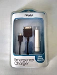 Iworld Emergency Cell Charger For Ipod Iphone Micro Usb Devices. Fixed Price $14.55.