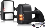 Towing Mirrors Compatible With 1999-2016 F250 F350 Arrow Light, Unpainted. Fixed Price $255.97.