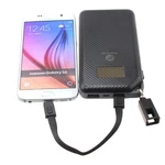 Power Bank 10000MAH Charger Portable Backup Battery 2-PORT Usb Led For Tablets. Fixed Price $38.94.
