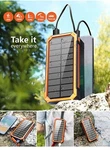 Solar Charger 30000MAH, Power Bank, Pd 18W Qc 3.0 Quick With 4 O.... Fixed Price $49.00.