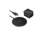 Magnetic Wireless Ravpower Magsafe Charger, Mini Type Pd Adapter Inclu. Fixed Price $34.99.
