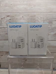 Lot Of 2 Luoatip Usb Power Adapter Charger Model XT5549 Withe 3 Pack. Fixed Price $16.14.
