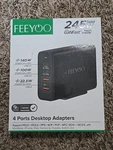 Feeyoo 245W Usb Charger Laptop Gan Power Adapter Ports Desktop Charging. Fixed Price $49.99.