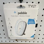 Tylt Pebble Power Bank Wireless Charger 4000MAH Qi Usb-a Fast. Fixed Price $17.98.