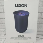 Lexon Oblio Qi Wireless Fast Charging Station W/ Uv Sanitizer, 10W (dark Blue). Fixed Price $59.99.