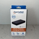 Manhattan 102223 Power Delivery Charging Station, Usb-c, Usb-a, 65 New. Fixed Price $55.00.