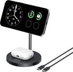 Anker Magsafe Charger Stand 2-IN-1 Charging Station 15W QI2 Certified Upgraded. Fixed Price $53.99.